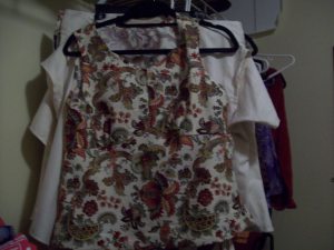 handmade clothes in my closet, Yeah!